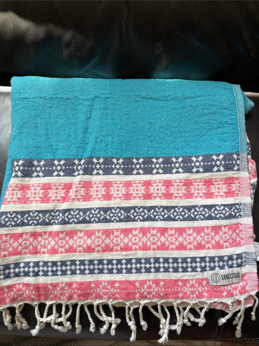 Sand Cloud organic cotton beach towel